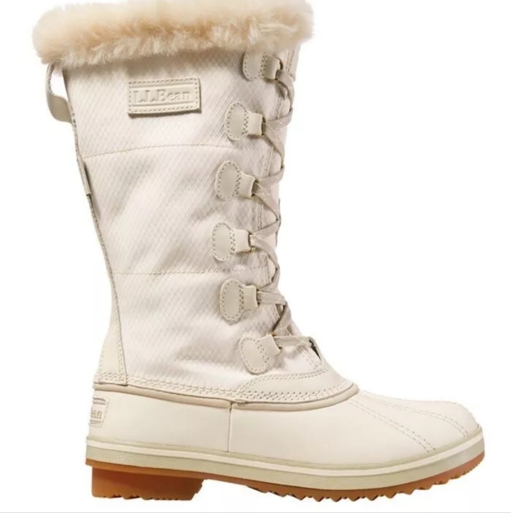 Leather ⭐️ L.L. Bean ⭐️ Leather Winter Boot Sz. 8 Wms